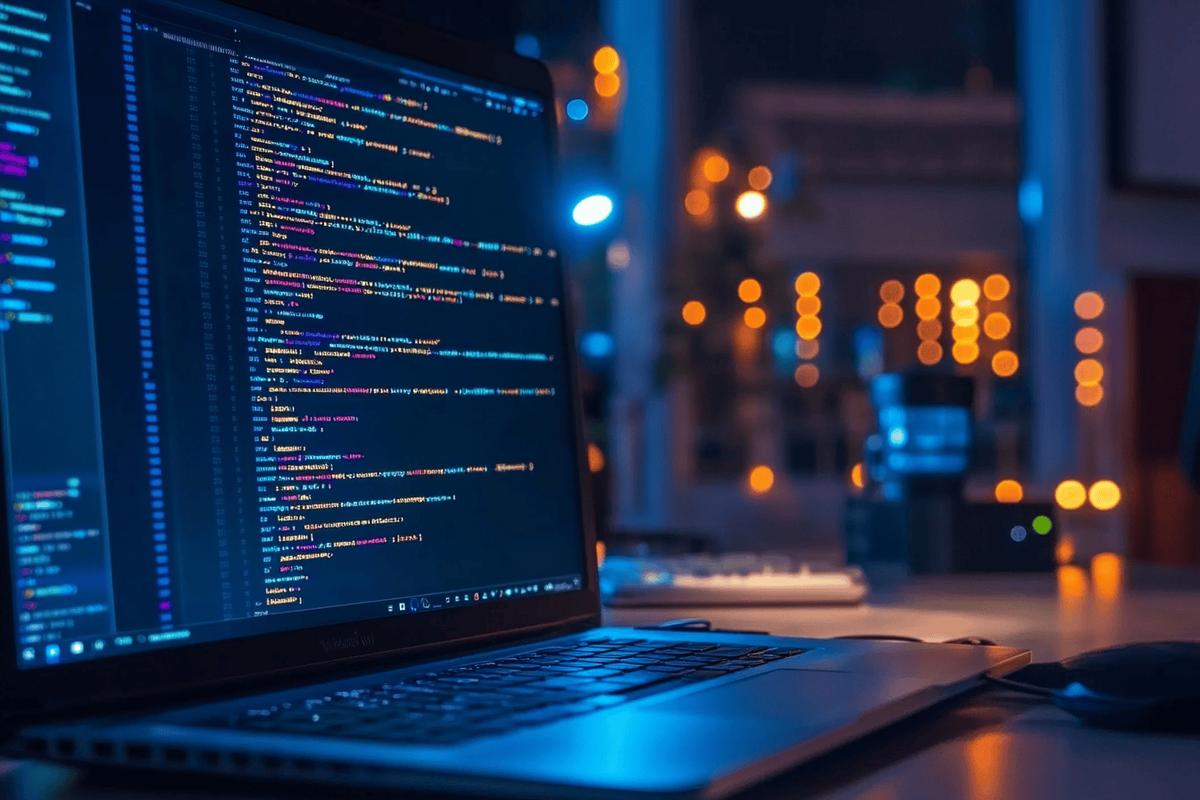 Développement de solutions digitales sur un ordinateur portable